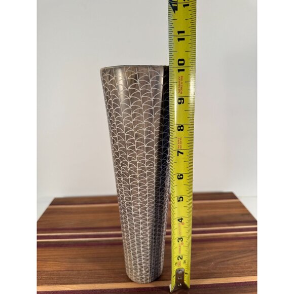 Handcarved Besmo Vase from Kenya. - Picture 4 of 7